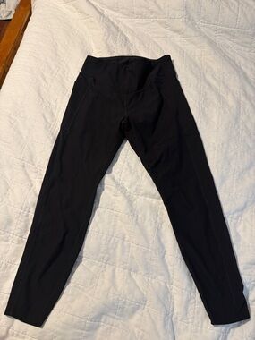 Old Navy Active Black Ribbed Leggings